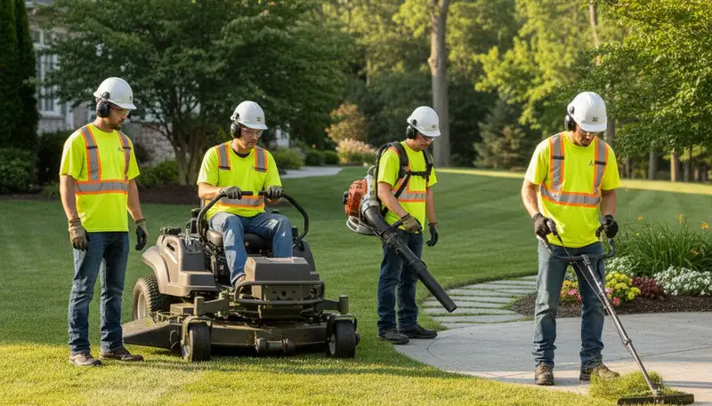 Arbor Tree Care crew providing tree removal service in Cambridge, MA