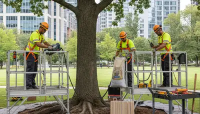 Root protection service in Cambridge, MA for healthy tree roots in urban soil conditions