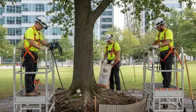 Root protection service in Cambridge, MA for healthy tree roots and construction impact prevention