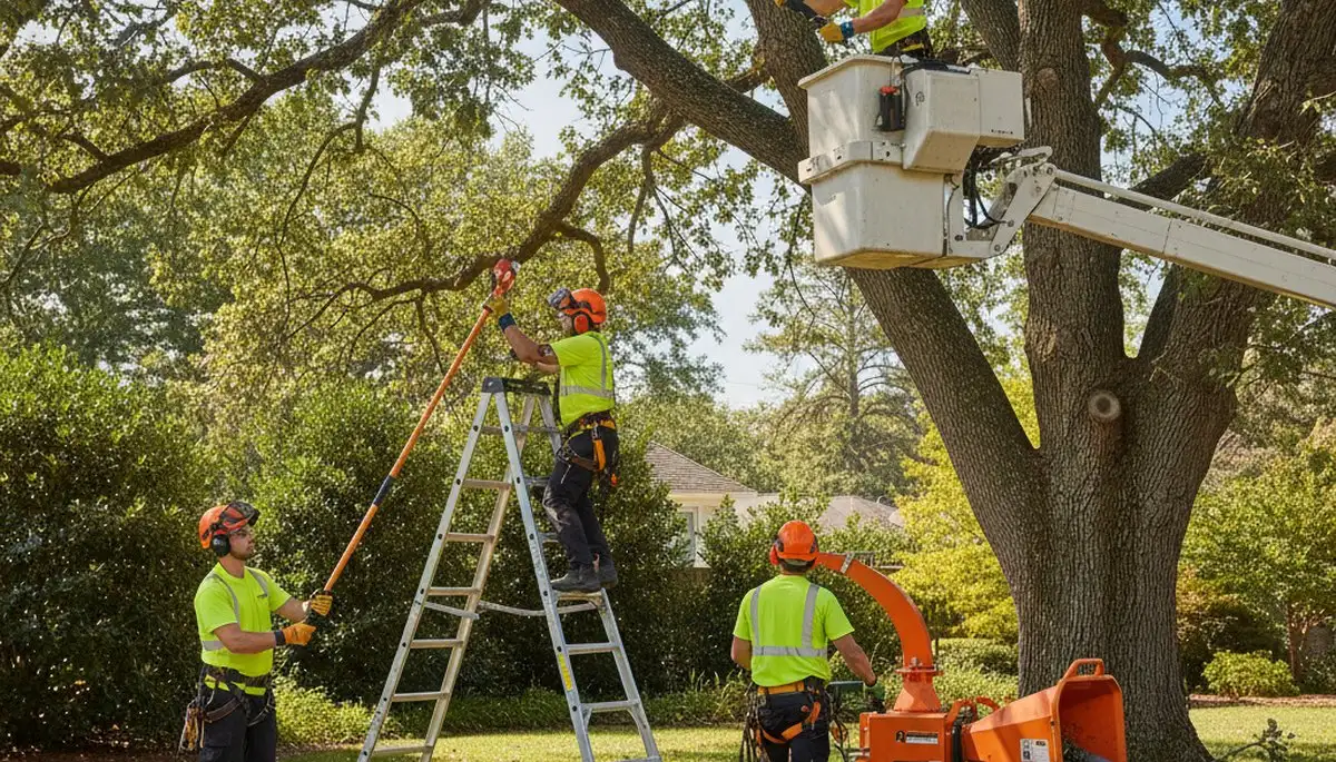Cambridge, MA tree pruning crew trimming branches for safer, healthier trees